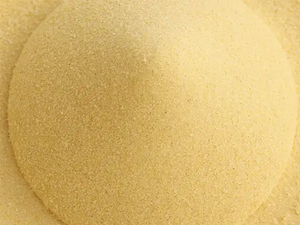 Textura de arena fina amarillo huevo para decoración y manualidades DIY