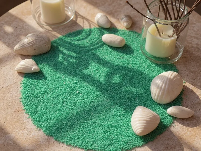 Arena fina verde - Crea Tu Oasis Personal: Ideas DIY con Nuestra Arena Fina Verde