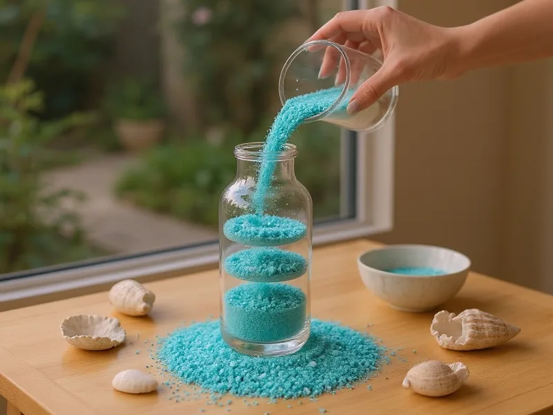 Arena gruesa azul caribe - Sumérgete en la Creatividad con Nuestra Arena Azul Caribe