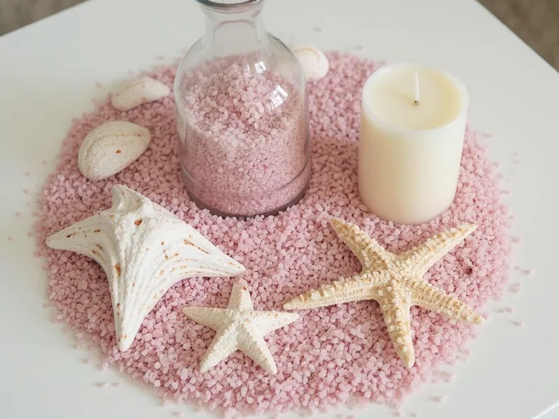 Arena gruesa rosa claro - Inspira tus Creaciones con la Magia de la Arena Rosa Claro