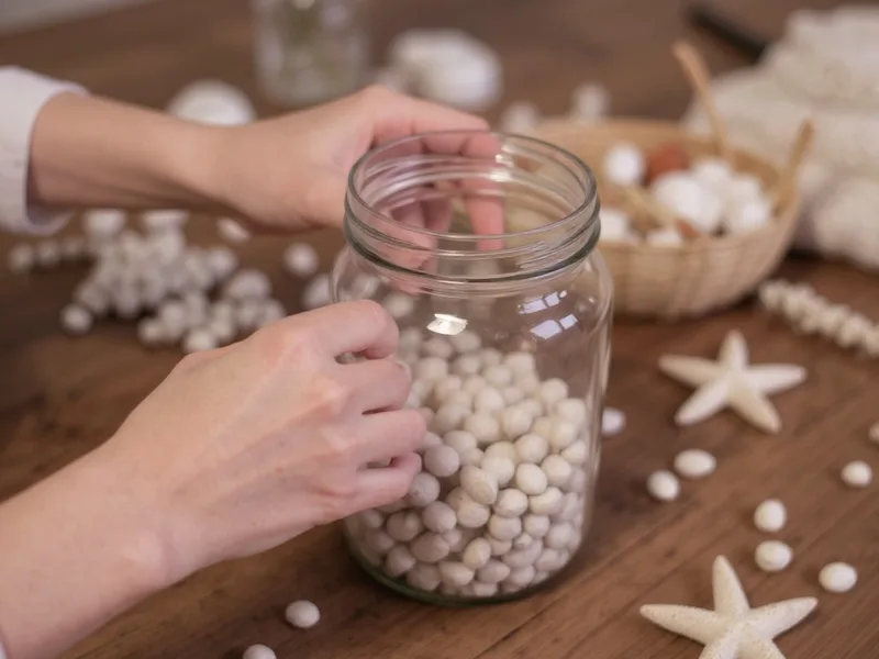 Arena gruesa verde - Crea Universos Marinos: Proyectos DIY con Arena Gruesa Verde Oliva