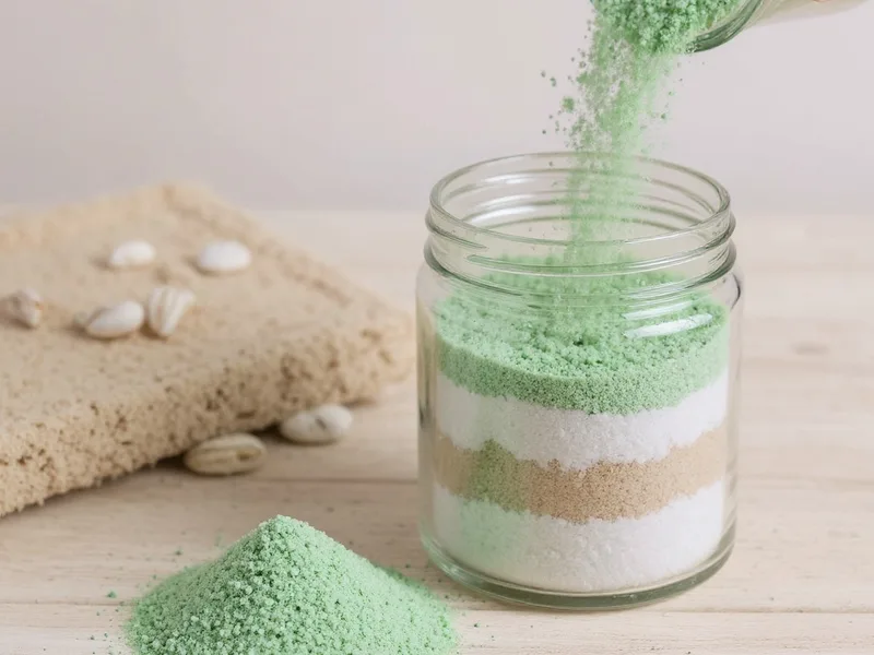 Arena gruesa verde pastel - Descubre la Calidad y Versatilidad de Nuestra Arena Decorativa