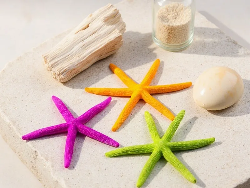 Estrella de mar albina colores 8-10 cm - La autenticidad del mar: características y tips de uso