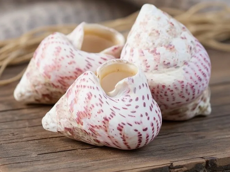 Caracolas troca strawberry rojo 3,5-5 CM - El Sello de Calidad Esencia Marina: Secretos y Cuidado de tus Caracolas Troca Strawberry