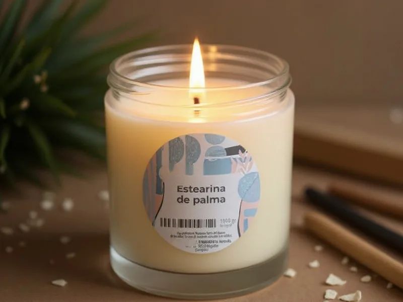 Estearina de palma 1 kg - Estearina de Palma: El Secreto Vegetal para Velas Naturales y Duraderas