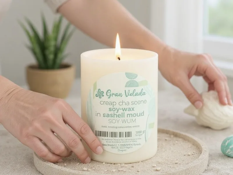 Cera de soja alto punto de fusión moldeable - Crea la magia del océano: Velas marinas DIY con nuestra cera de soja APF