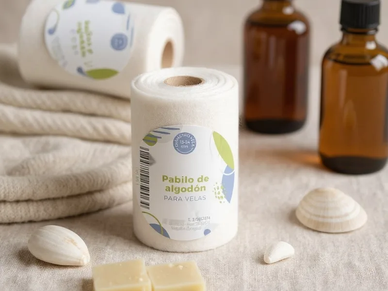 Pabilo de algodon para velas 13-14cm - El Secreto de una Llama Perfecta: Tu Pábilo de Algodón Natural