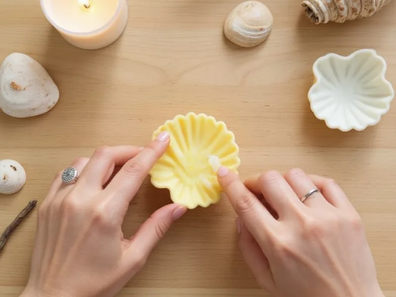 Cera vegana para moldear de alta duracion - Transforma Tu Espacio: Crea Velas Marinas Únicas y Duraderas