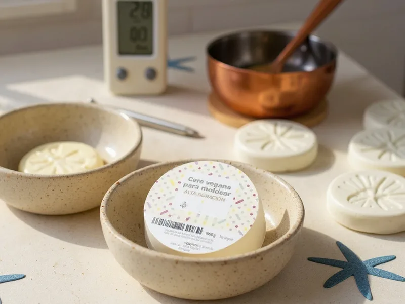 Cera vegana para moldear de alta duracion - El Secreto de Velas Duraderas: Guía Experta de Nuestra Cera Vegana