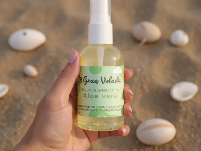 Esencia aromatica de aloe vera - Despierta tus Sentidos: Crea tu Oasis Marino con Aloe Vera