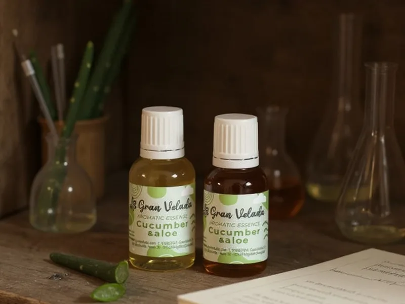 Esencia aromatica de pepino y aloe - El Secreto de tu Taller: Versatilidad y Calidad en Cada Gota