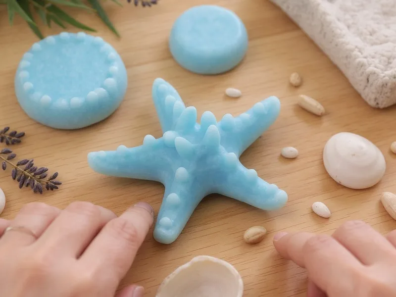 Molde estrella de mar pequeña - Despierta tu Creatividad: Proyectos Marinos con Estrellas de Mar