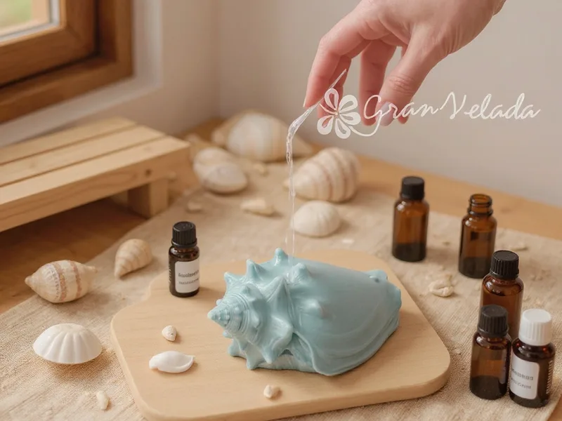 Molde concha marina molusco - Sumérgete en la creatividad: Velas y jabones con alma de concha