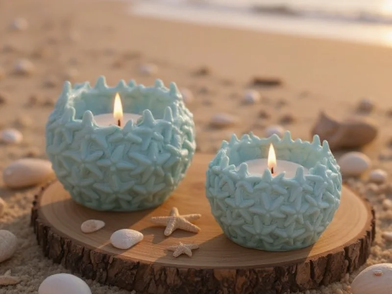 Molde cuenco marino - Crea tu Propio Oasis Marino: Inspiración y Proyectos DIY