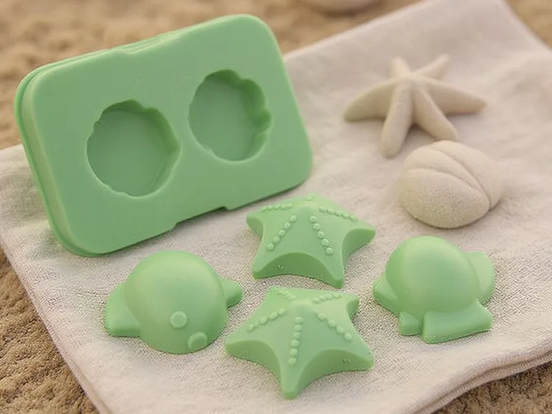 Molde 8 figuras marinas - Artesanía marina sin límites: Tu molde Esencia Marina al detalle