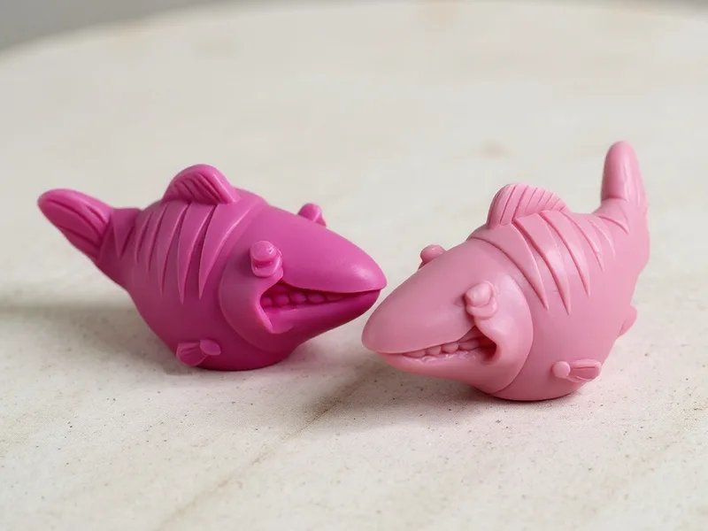 Molde 4 tiburones - La excelencia marina: Tu molde de silicona premium para creaciones duraderas