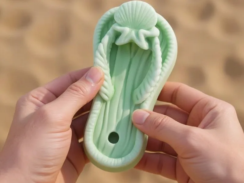 Molde chanclas - Despierta tu Artesano Interior: Crea un Oasis Marino Personalizado