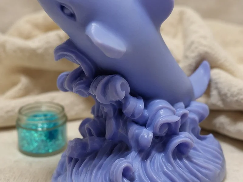 Molde jabon delfin 3D - El secreto de un desmoldado perfecto y creaciones duraderas