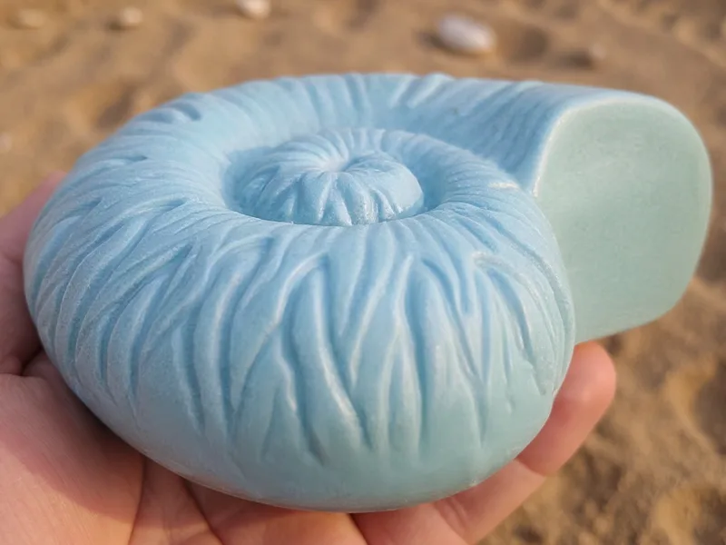 Molde caracola Amonite - Sumérgete en la Creatividad: Velas Amonite con Esencia Marina