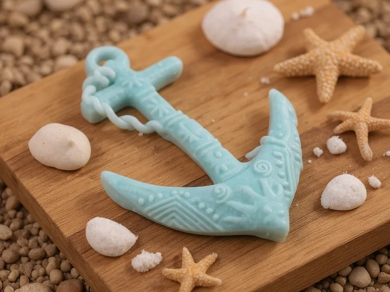 Molde forma de ancla - Ancla tus Sueños DIY: Creaciones Marinas que Enamoran