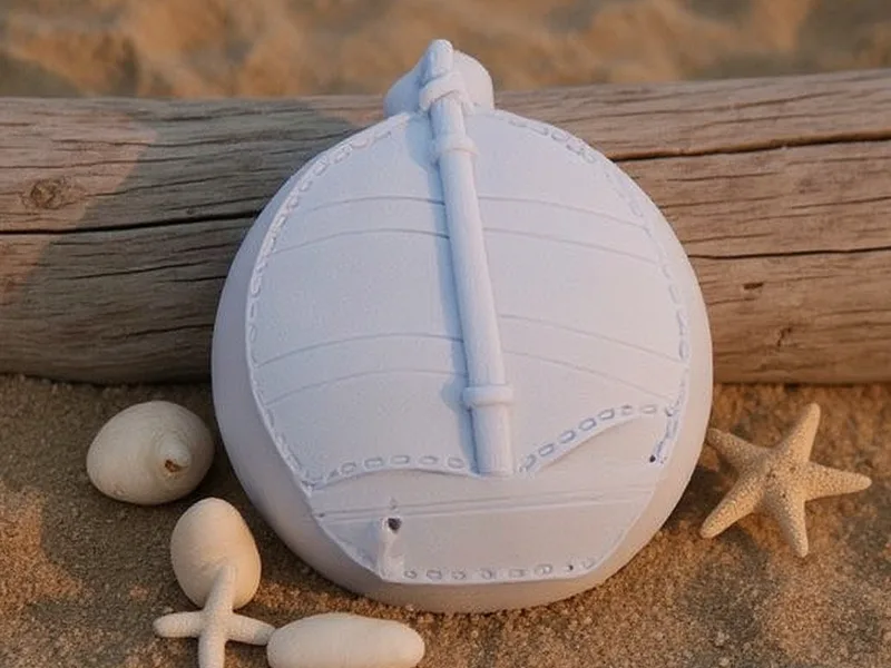 Molde velero isla margarita - Zarpa Hacia la Creatividad: Proyectos DIY con Sabor a Mar