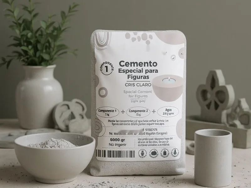 Cemento para figuras gris claro - Domina el arte del cemento: Consejos y características