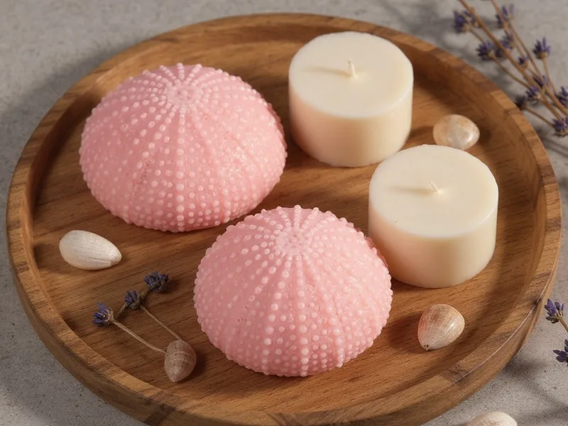 Molde coral redondo - Despierta tu creatividad marina: Molde coral para proyectos DIY únicos