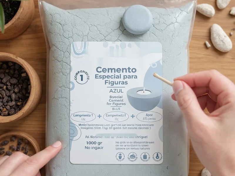 Cemento para figuras azul - ¡Crea tu Propia Ola! Proyectos DIY con Cemento Azul Marino