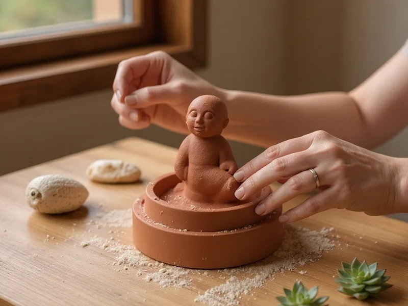 Cemento para figuras color siena - Transforma Tu Hogar con Creaciones de Cemento Siena