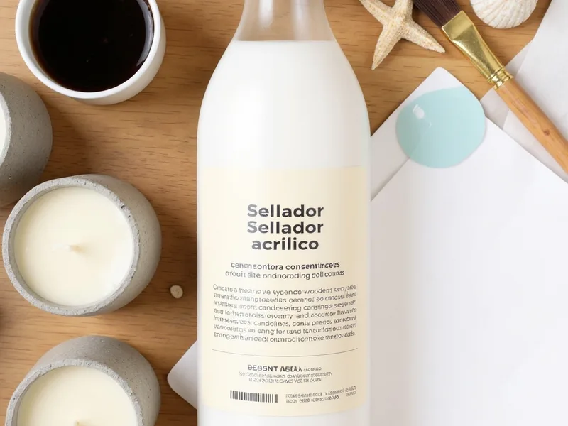 Sellador acrilico - Da vida a tus creaciones: inspira con velas y decoración única