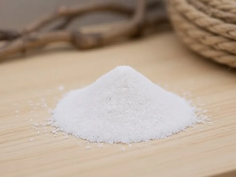 Detalle de la textura de la marmolina blanca y su granulometría
