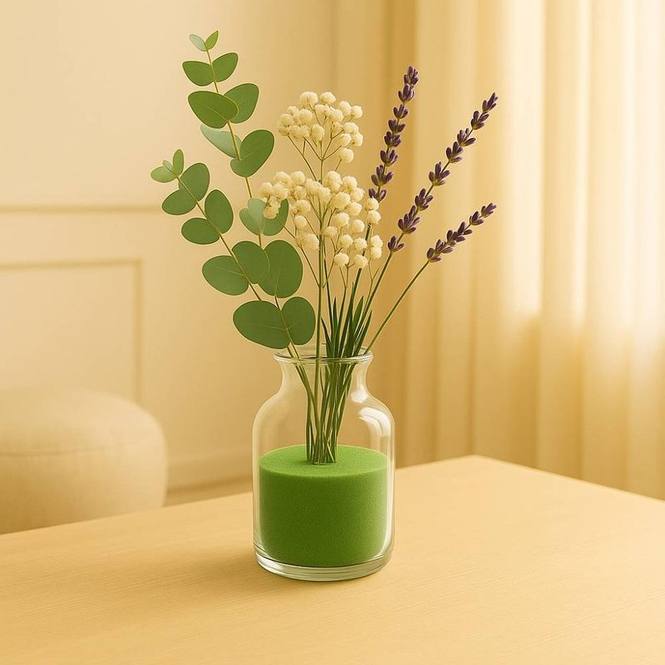 Arena fina verde hierba