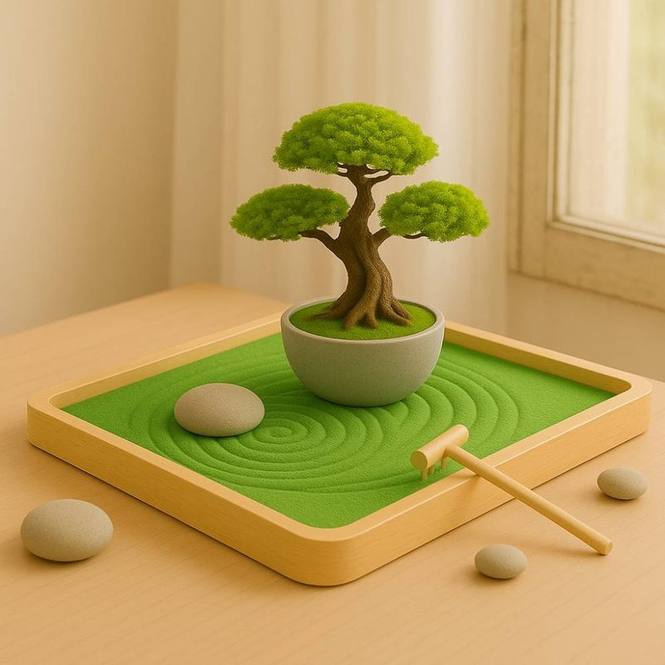 Arena fina verde hierba