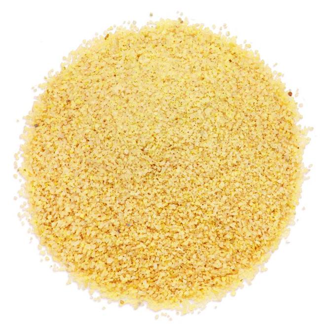 Arena gruesa amarillo huevo