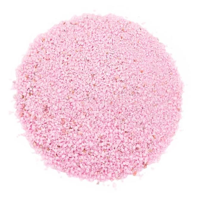 Arena gruesa rosa