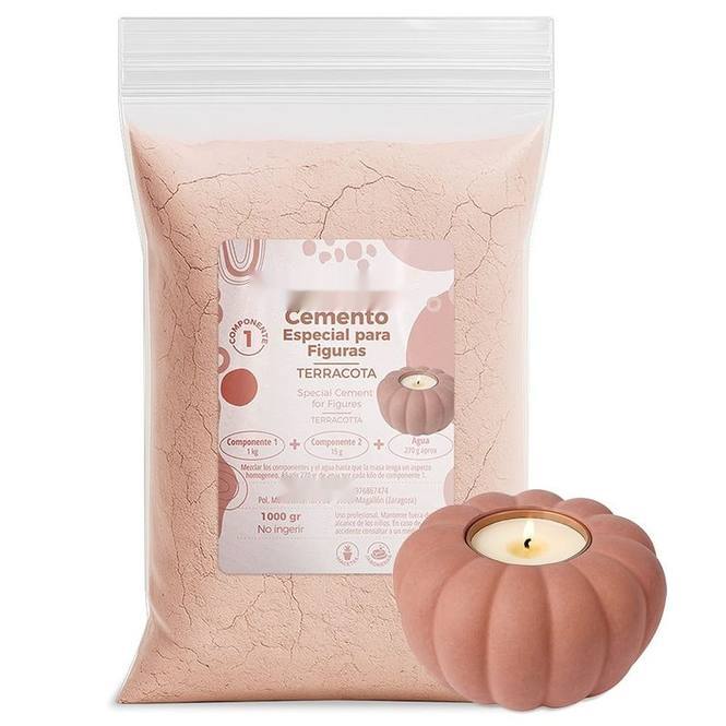 Cemento para figuras terracota