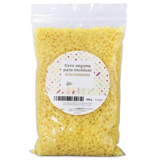 Cera vegana para moldear de alta duracion