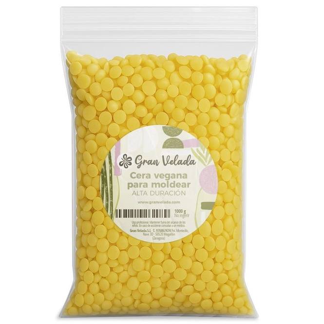 Cera vegana para moldear de alta duracion