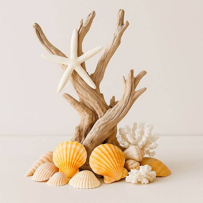 Conchas pecten vexillium orange 4-5 cm