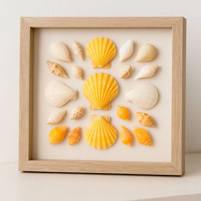 Conchas pecten vexillium orange 4-5 cm