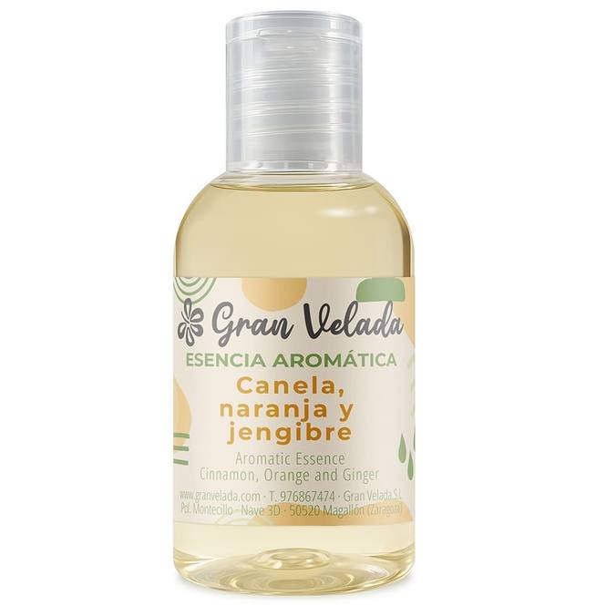 Esencia de canela, naranja y jengibre