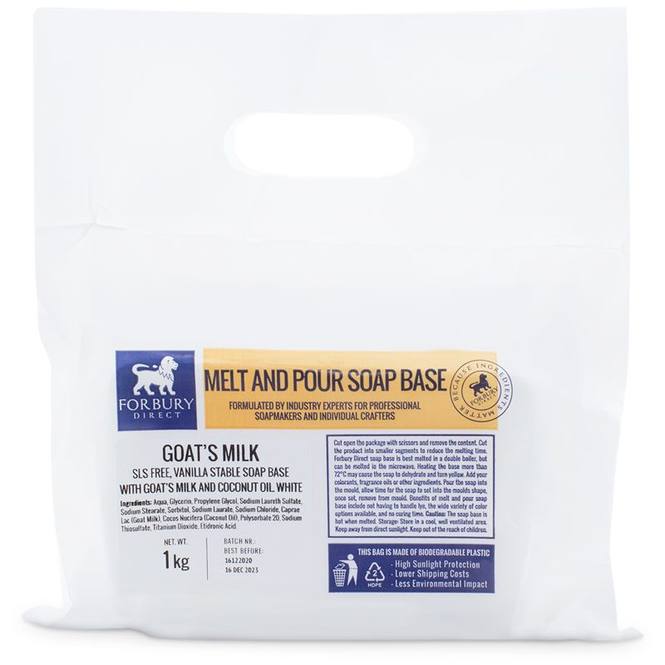 Jabon base de leche de cabra