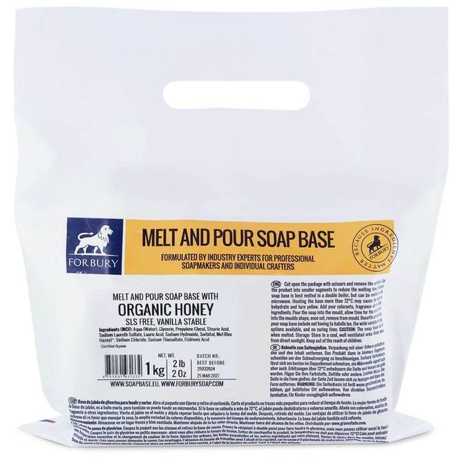 Jabon base de miel 1 kg