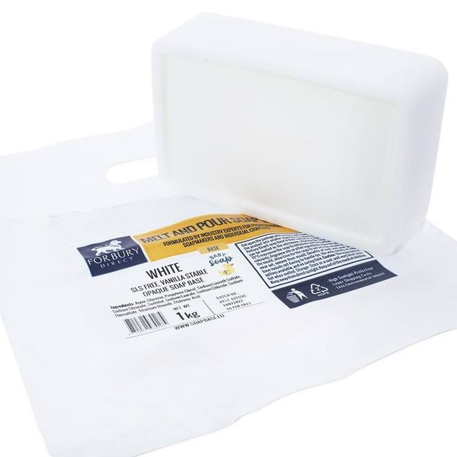 Jabon base para bebes blanco