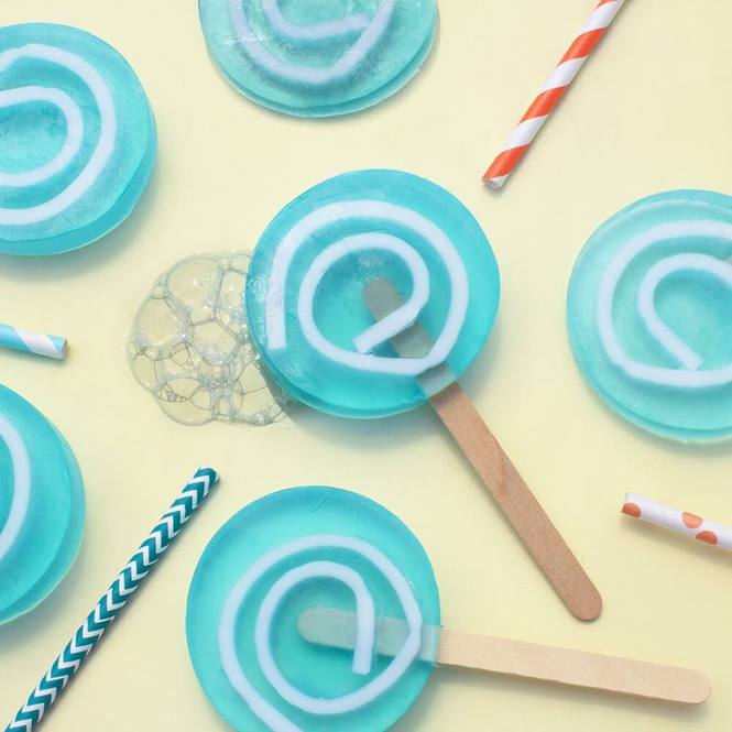 Jabon base para bebes transparente