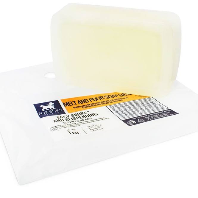 Jabon base remolino transparente 1 kg