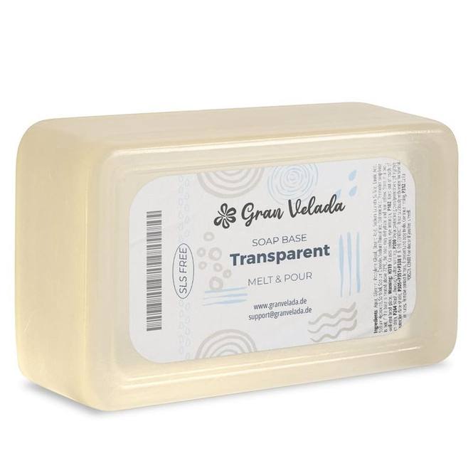 Jabon base transparente que no oxida
