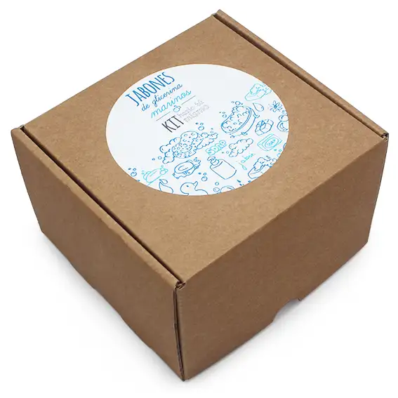 Jabones marinos artesanales terminados con formas de conchas y estrellas de mar en tonos turquesa