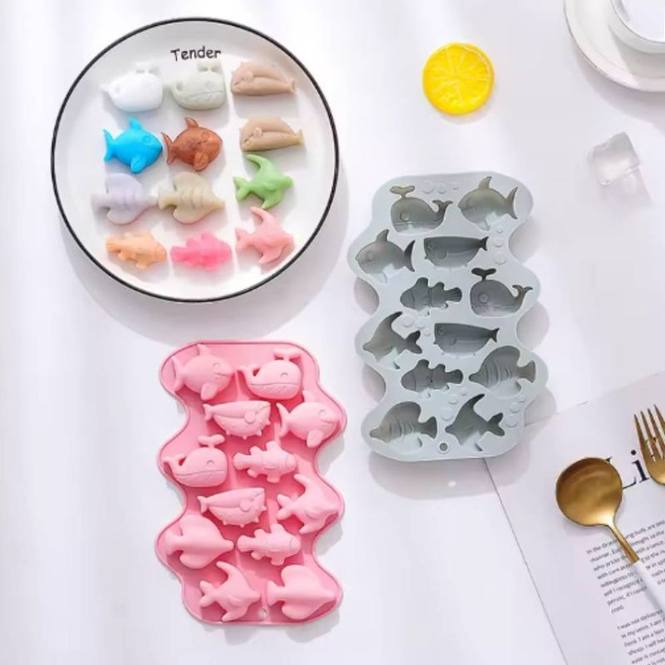 Molde 12 seres del mar