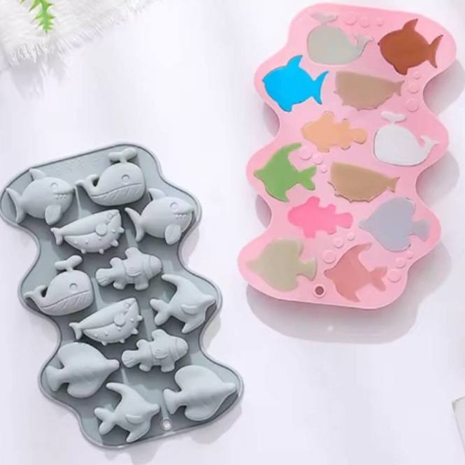 Molde 12 seres del mar